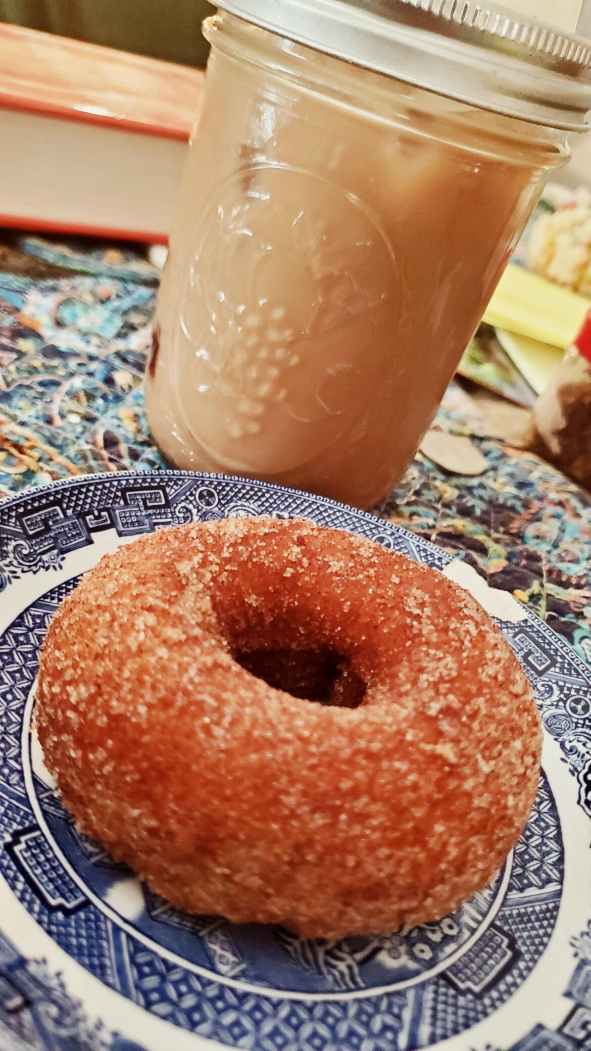 Cider Donut & Iced Coffee
