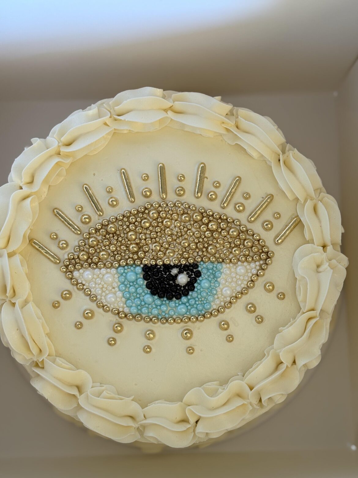 Sprinkle Embroidery Cake Sprinkle Embroidery Cake