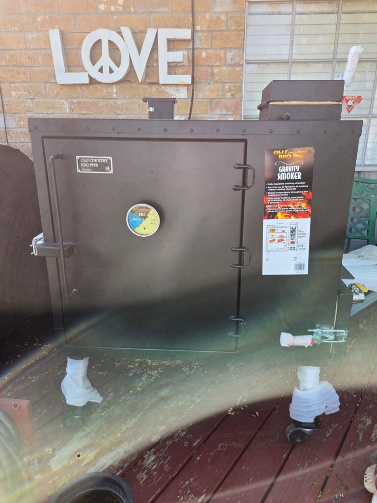 My new Old Country Insulated Smoker