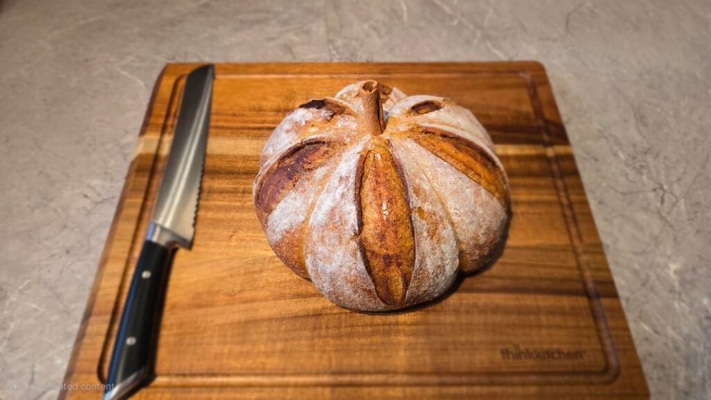 Pumpkin sourdough for the start of Fall