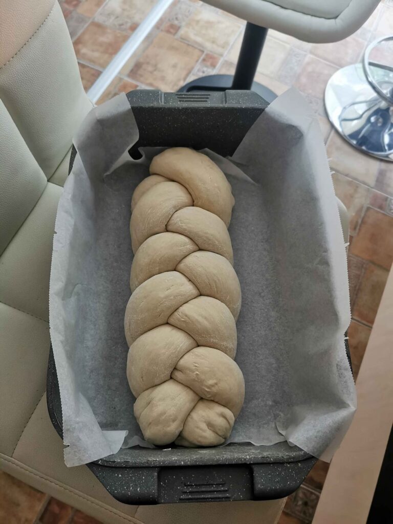 My sweet, braided bread became a monster, what? I'm so confused. Why did it more than double in size?