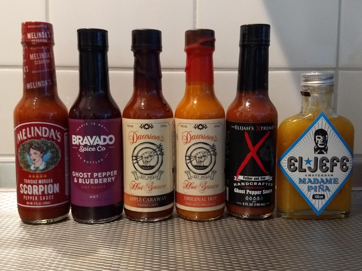 Some sauces I was gifted