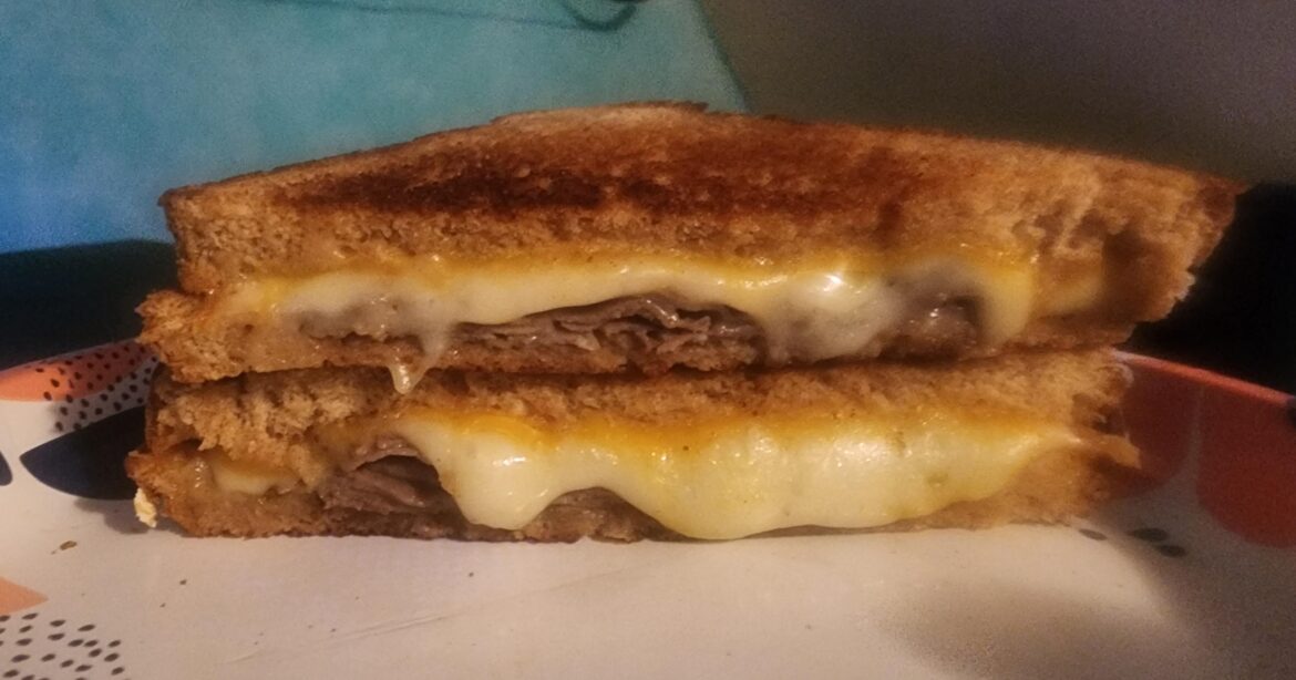 Another roast beef melt!