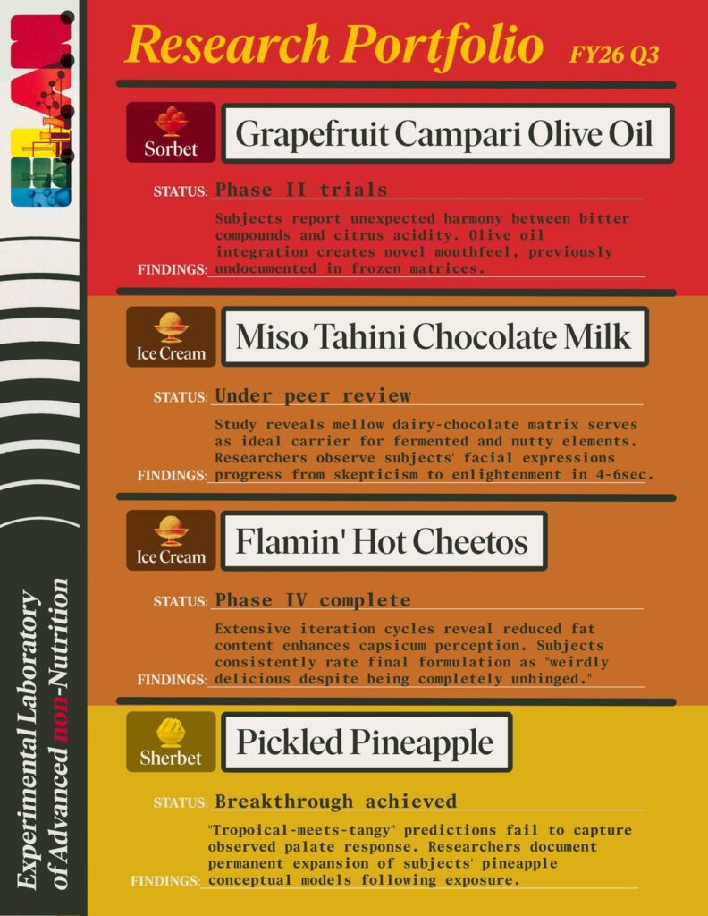 menu from my first pop-up