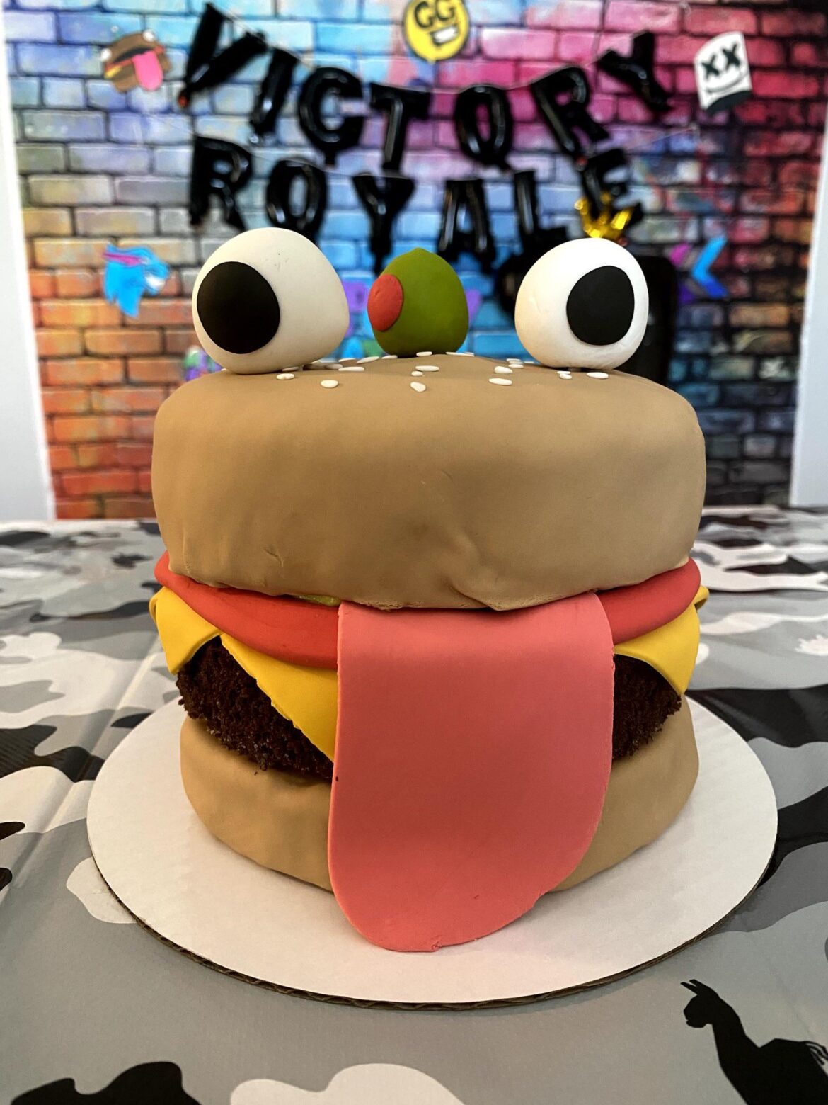 Durr Burger Cake Durr Burger Cake