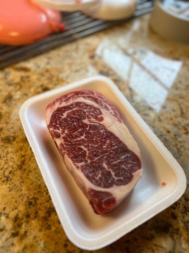 Ol’ faithful — a pan seared ribeye