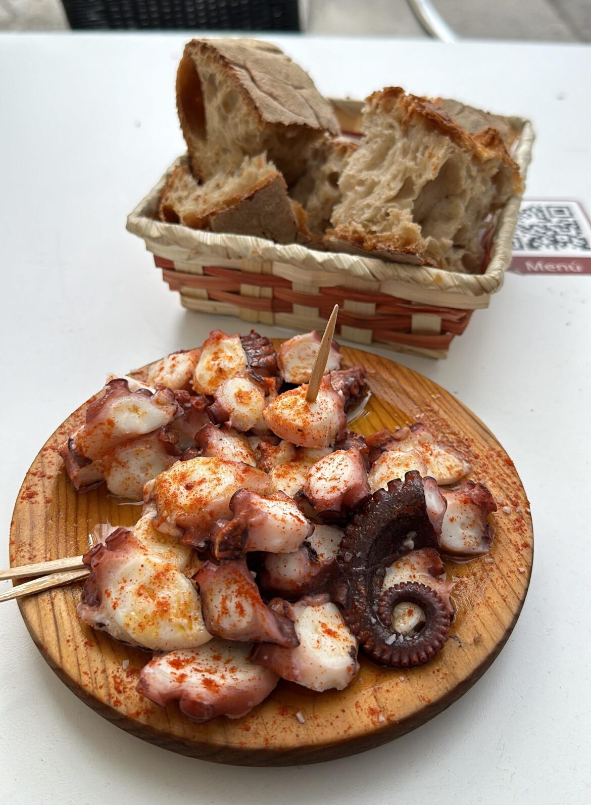 Galician-style octopus