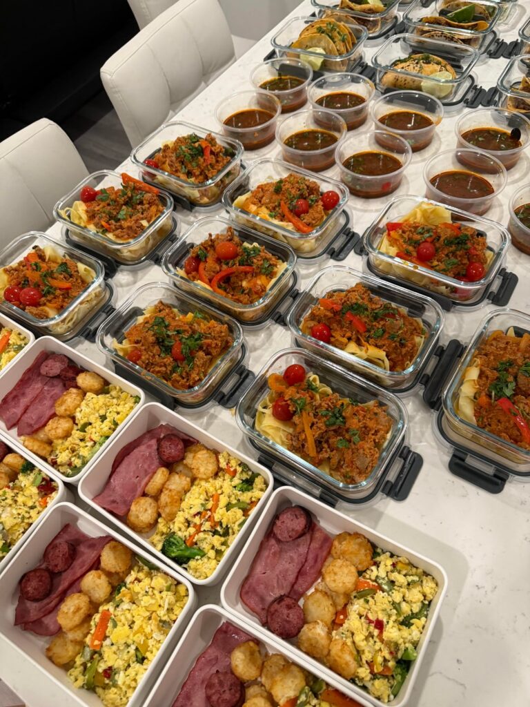 Yesterday’s overstimulating meal prep