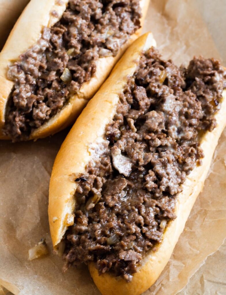 Homemade Authentic Philly Cheesesteak