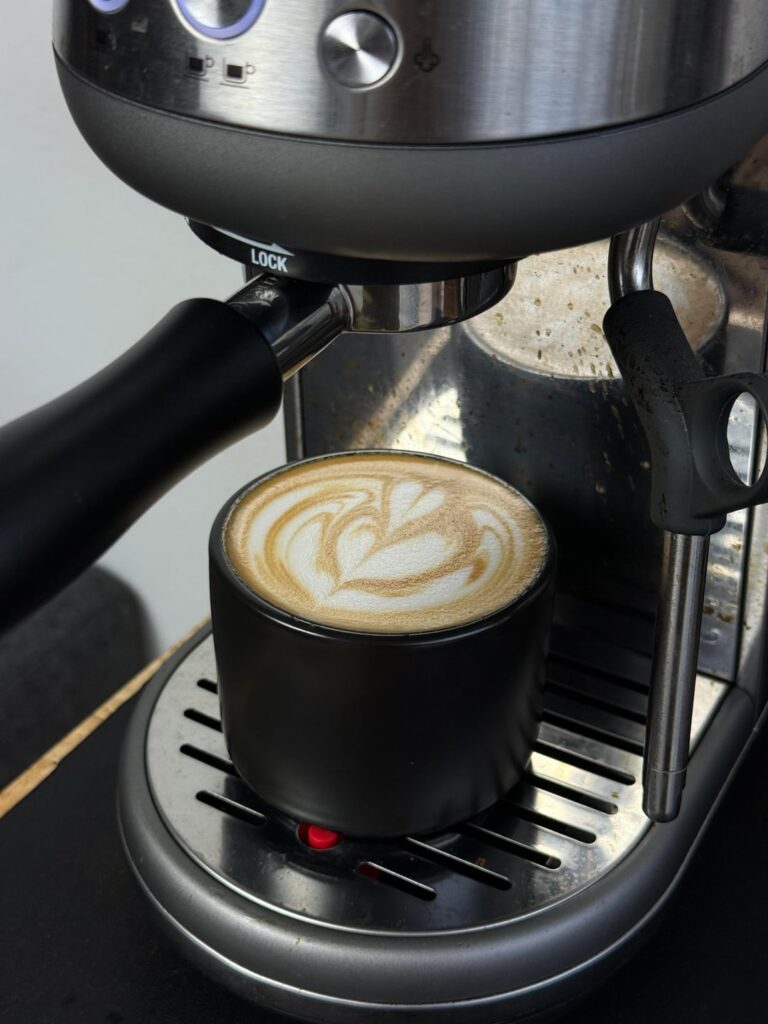 Finally made a breakthrough with my latte art Finally made a breakthrough with my latte art