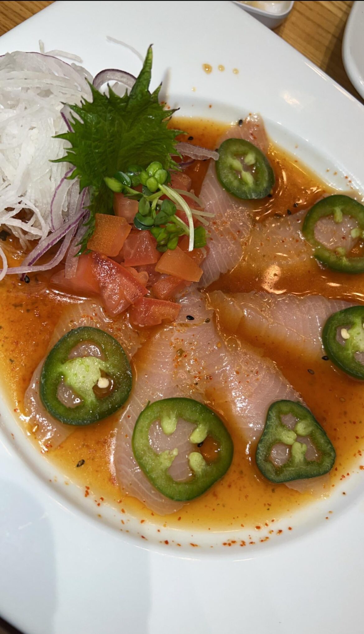 Yellowtail Carpaccio