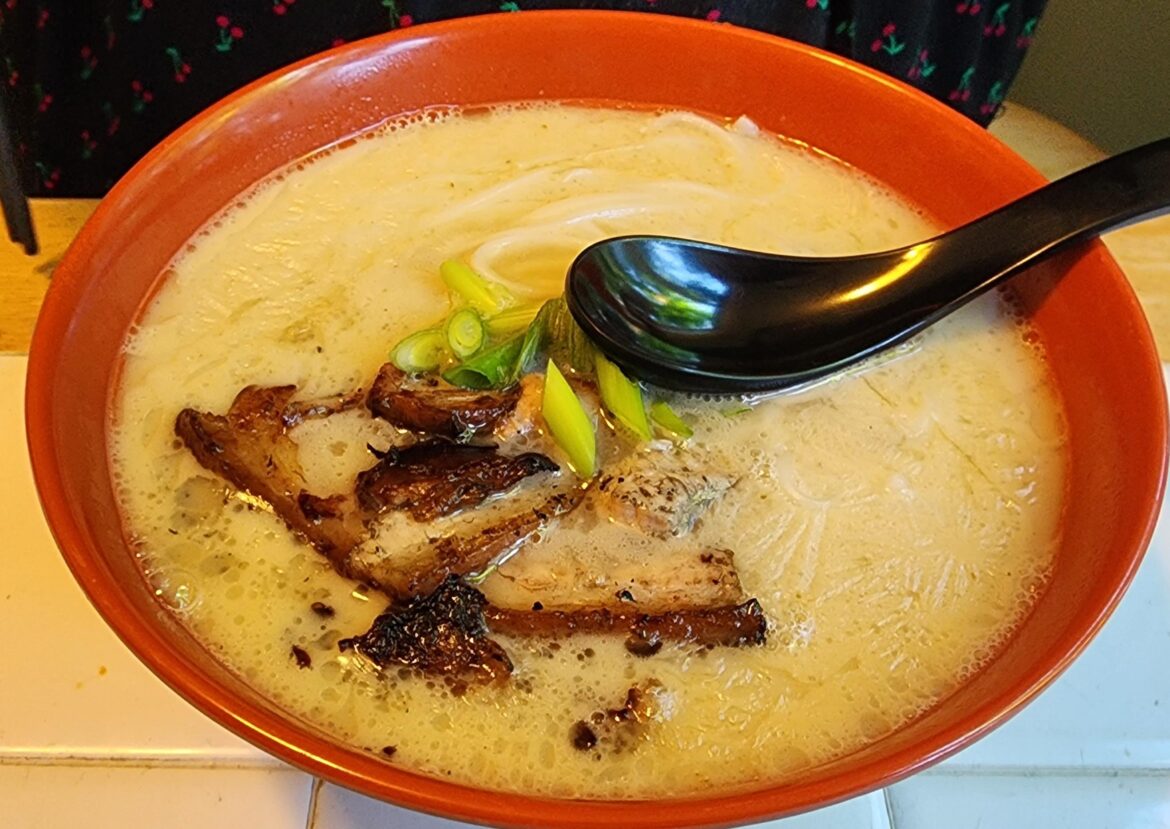 First time making homemade ramen