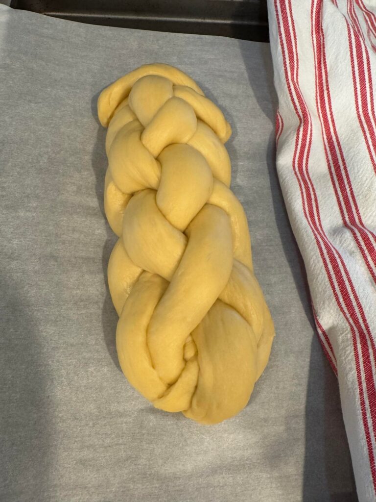 Made challah for the first time