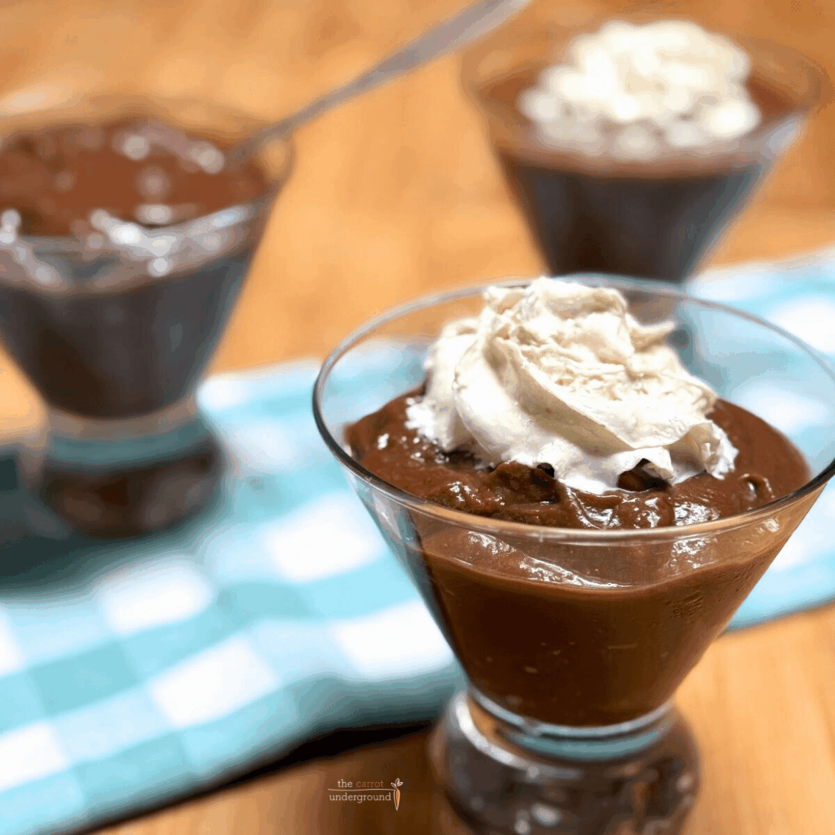 Vegan Homemade Chocolate Pudding 🩵 just like you remember it