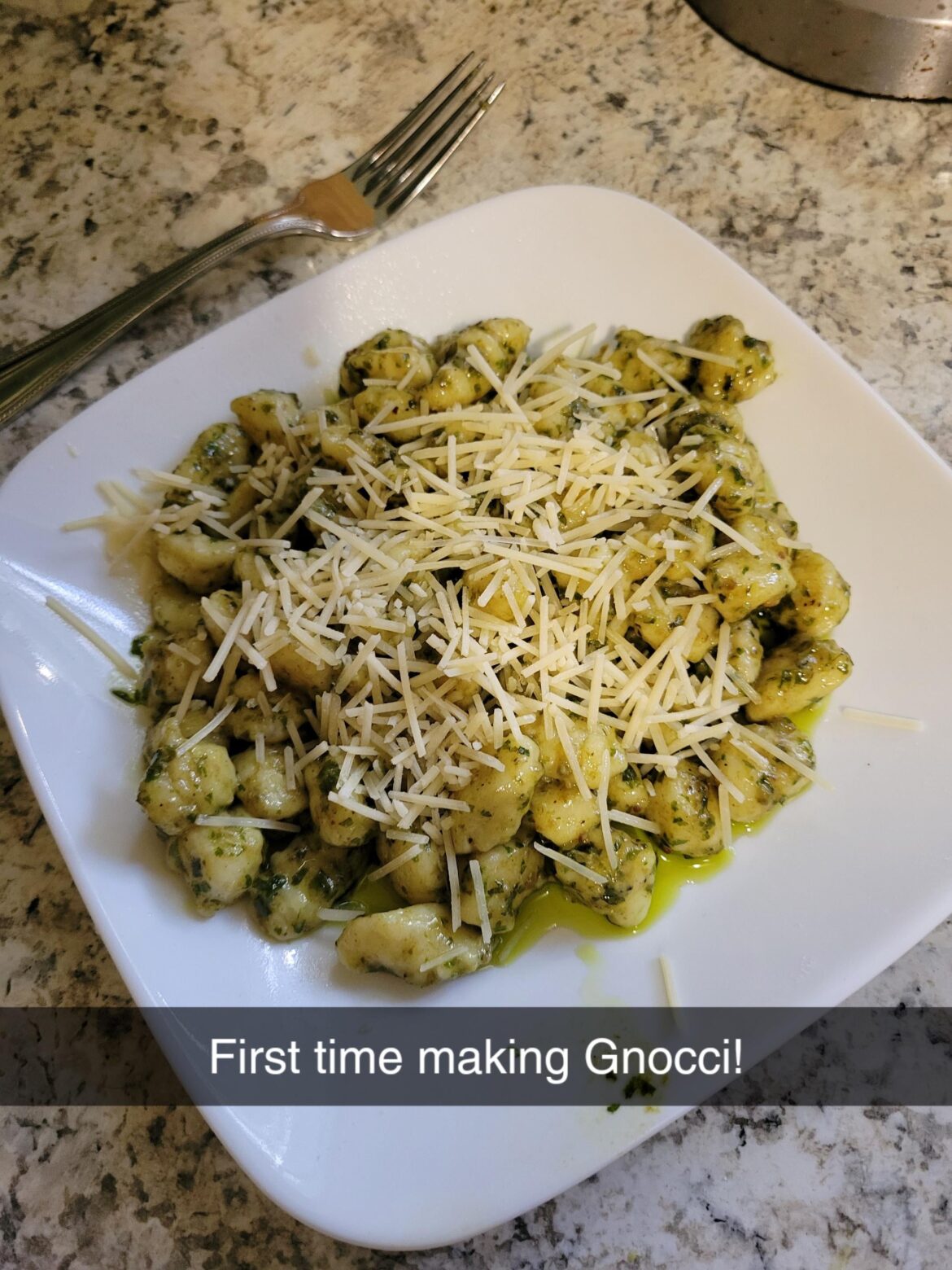 First time making Gnocci!