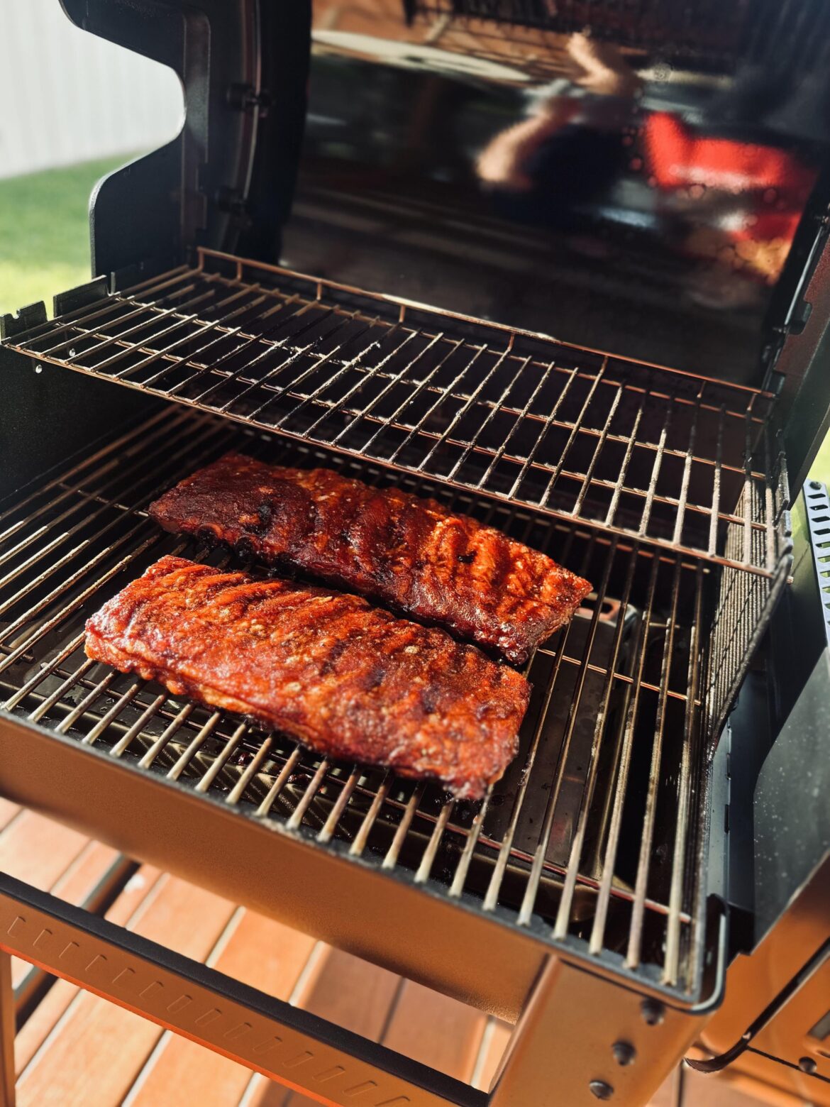 First *successful* cook on the Weber Smoque