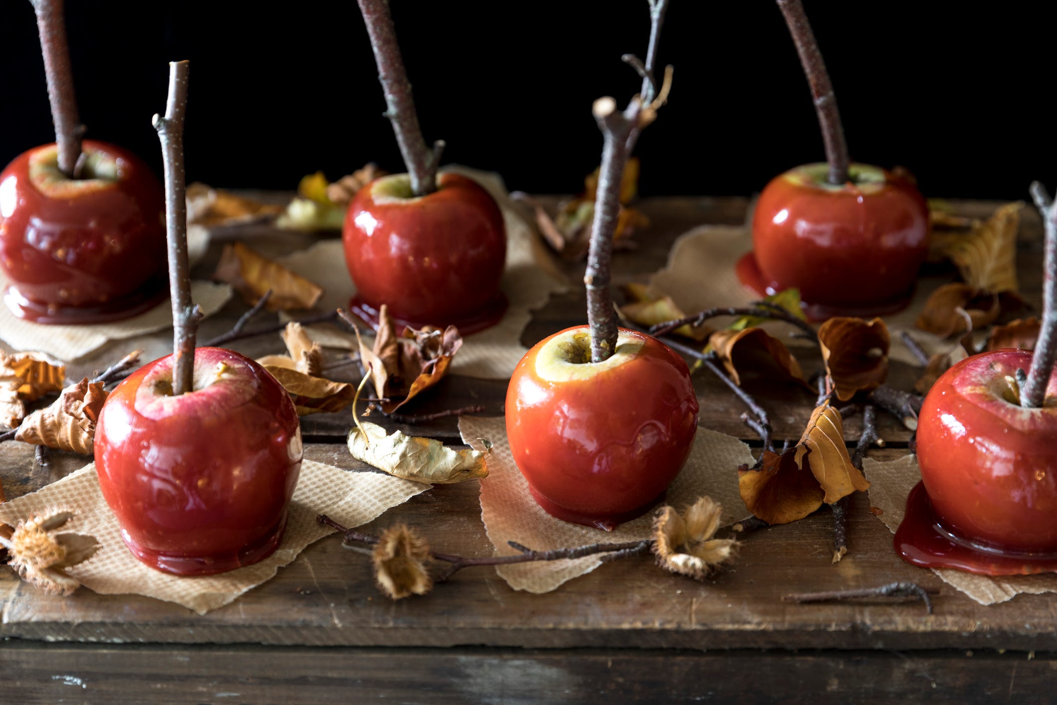 toffee apples