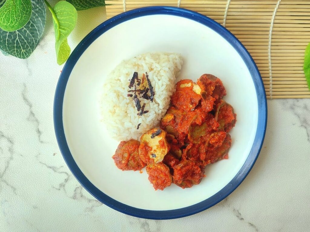 Easy Way to Make Red Chili Jengkol Sambal