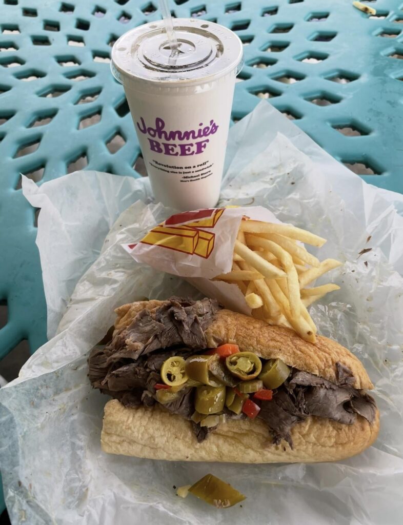 Johnnie’s never lets me down 🐐