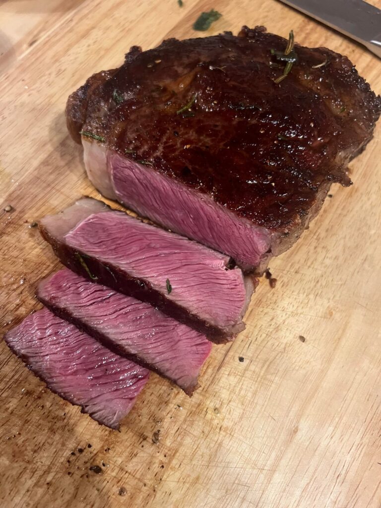 2” thick  prime Ribeye