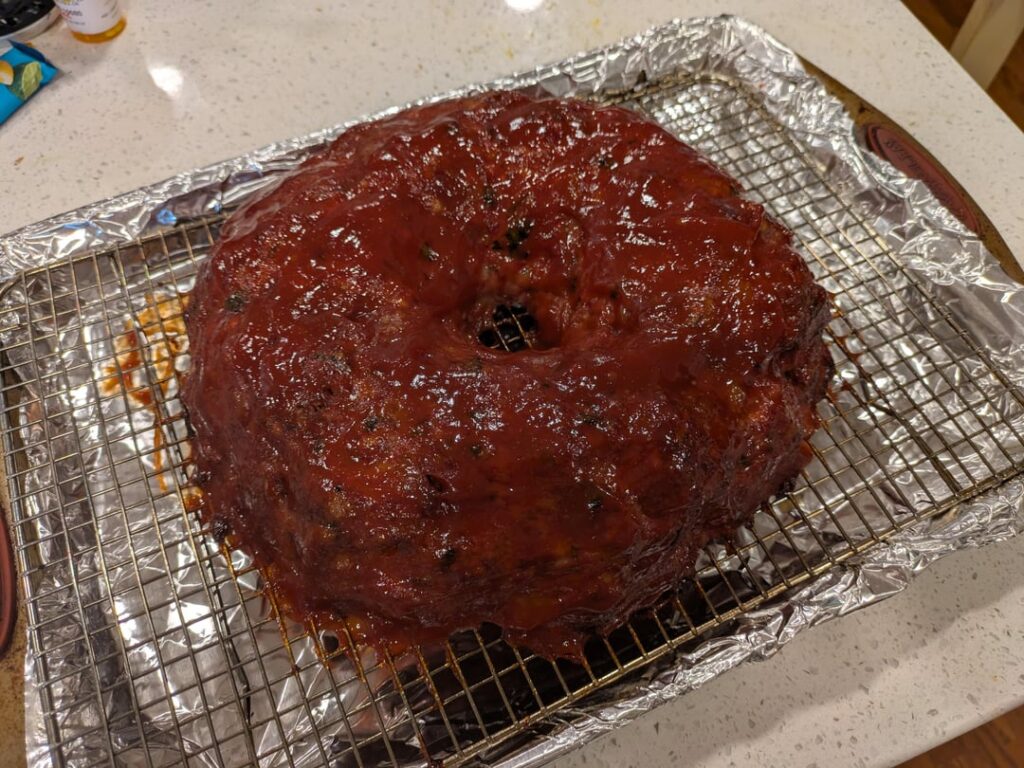 Behold: Smoked brisket meatloaf bundt cake Behold: Smoked brisket meatloaf bundt cake