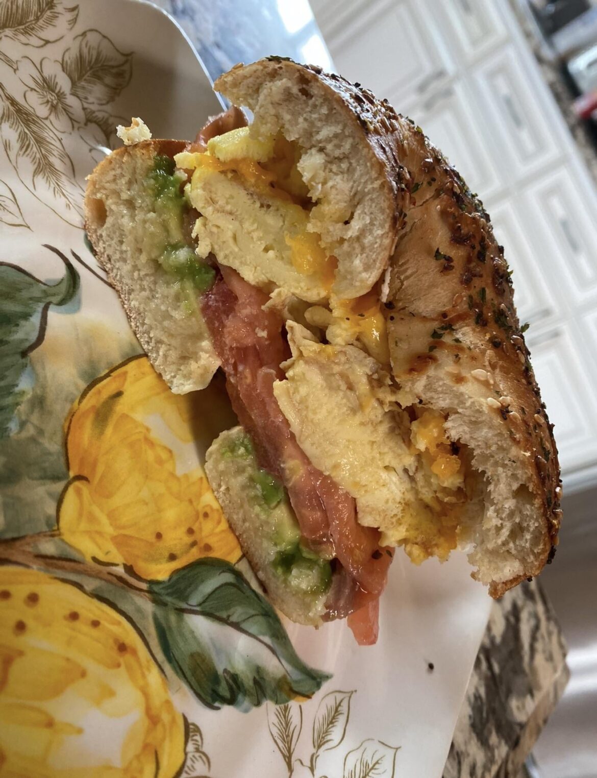 Breakfast bagels are the best