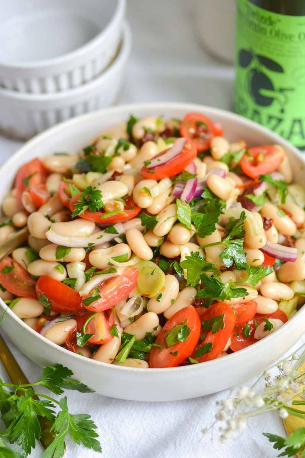 Tuscan Cannellini Bean Salad
