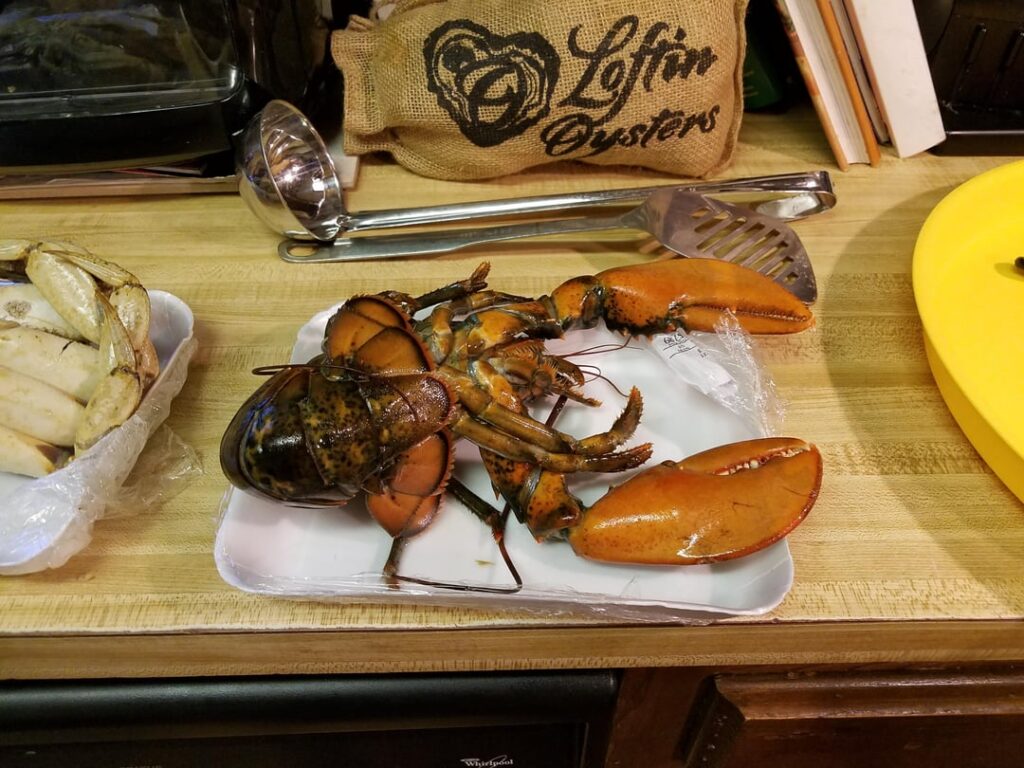 Seafood Gumbo with Lobster and Dungeness Crab