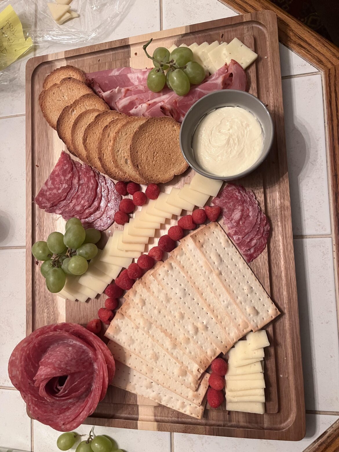 Vineyard platter