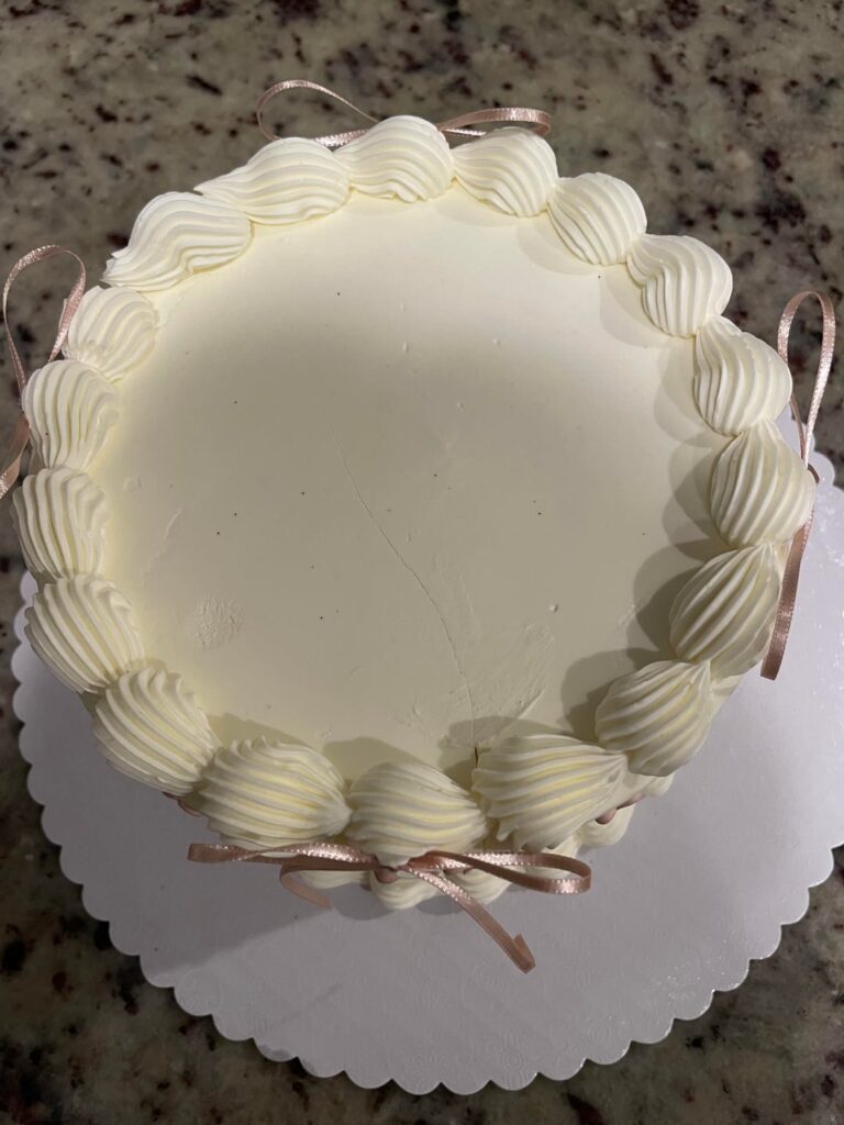 My cake cracked!
