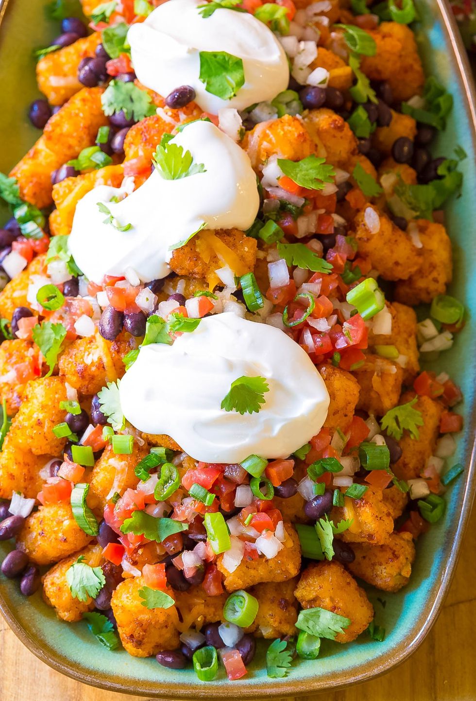 \u200bSlow-Cooker Taco Tater Tots