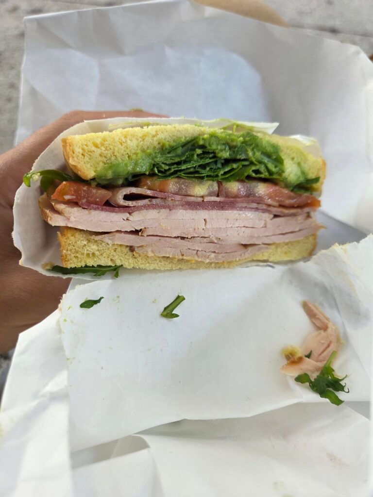 300 cal turkey sandwich