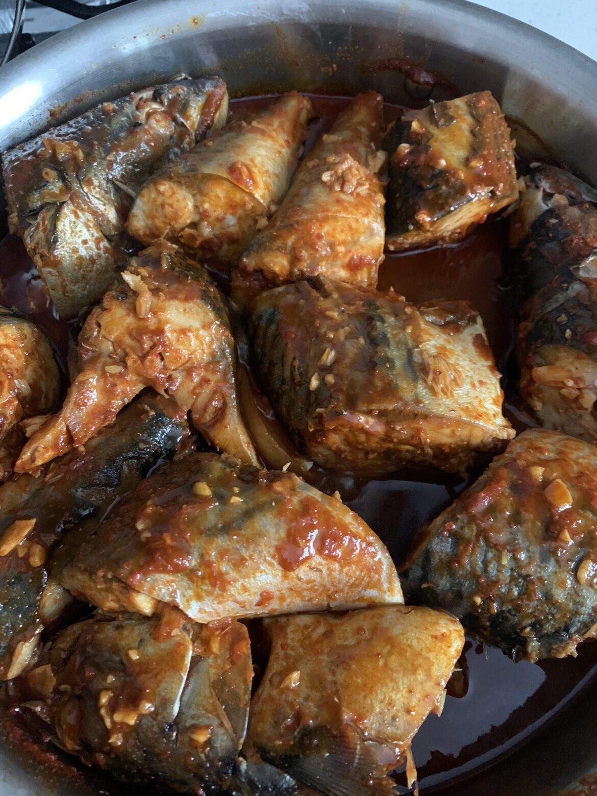 Tried the crazy Korean cooking 고등어조림