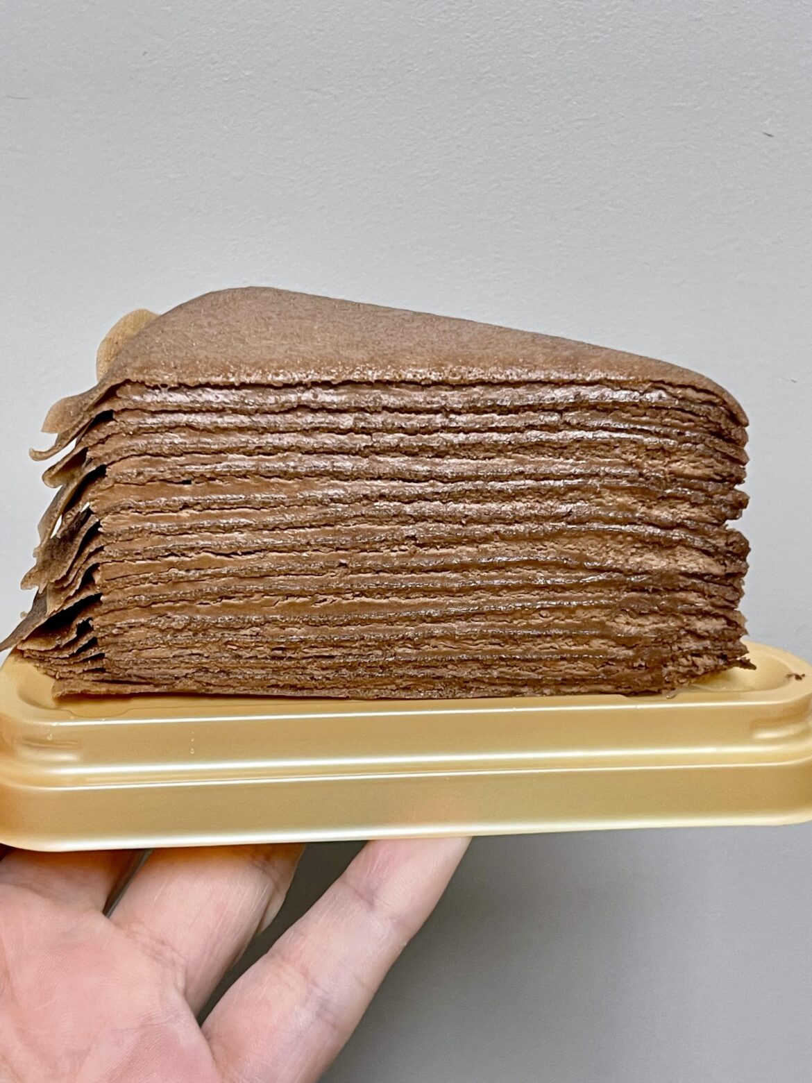 Chocolate crepe cake