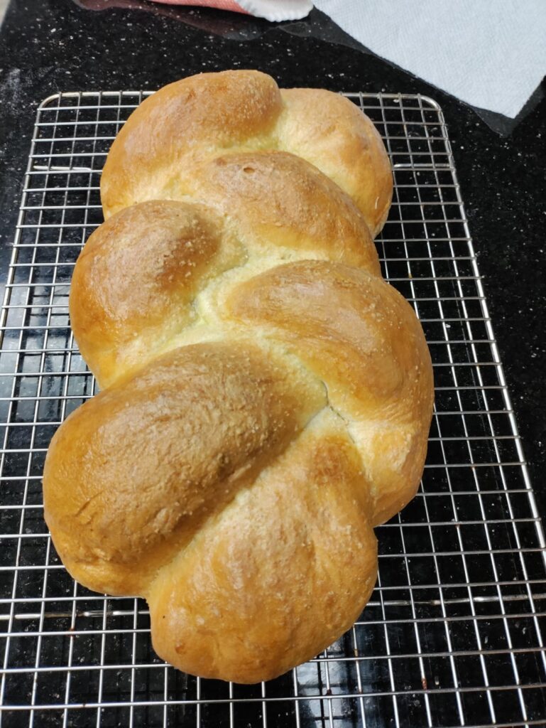 My 13-year-old daughter wanted to take another shot at making bread. Turned out Even better this time