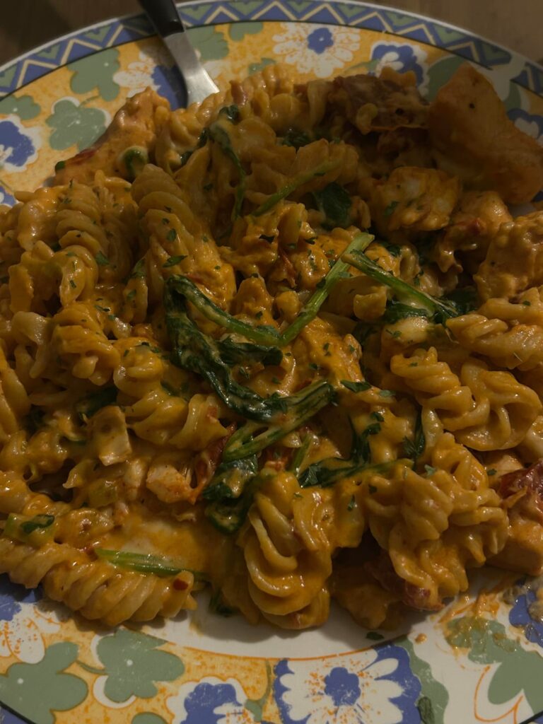 creamy chicken pasta