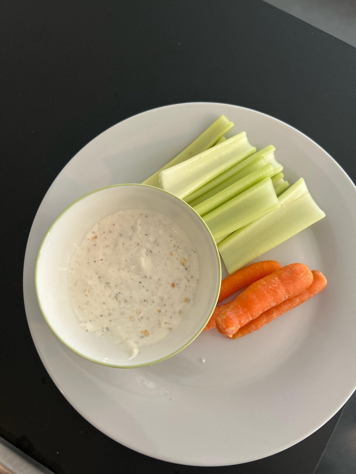 Hot DAMN that’s good (cottage cheese ranch)