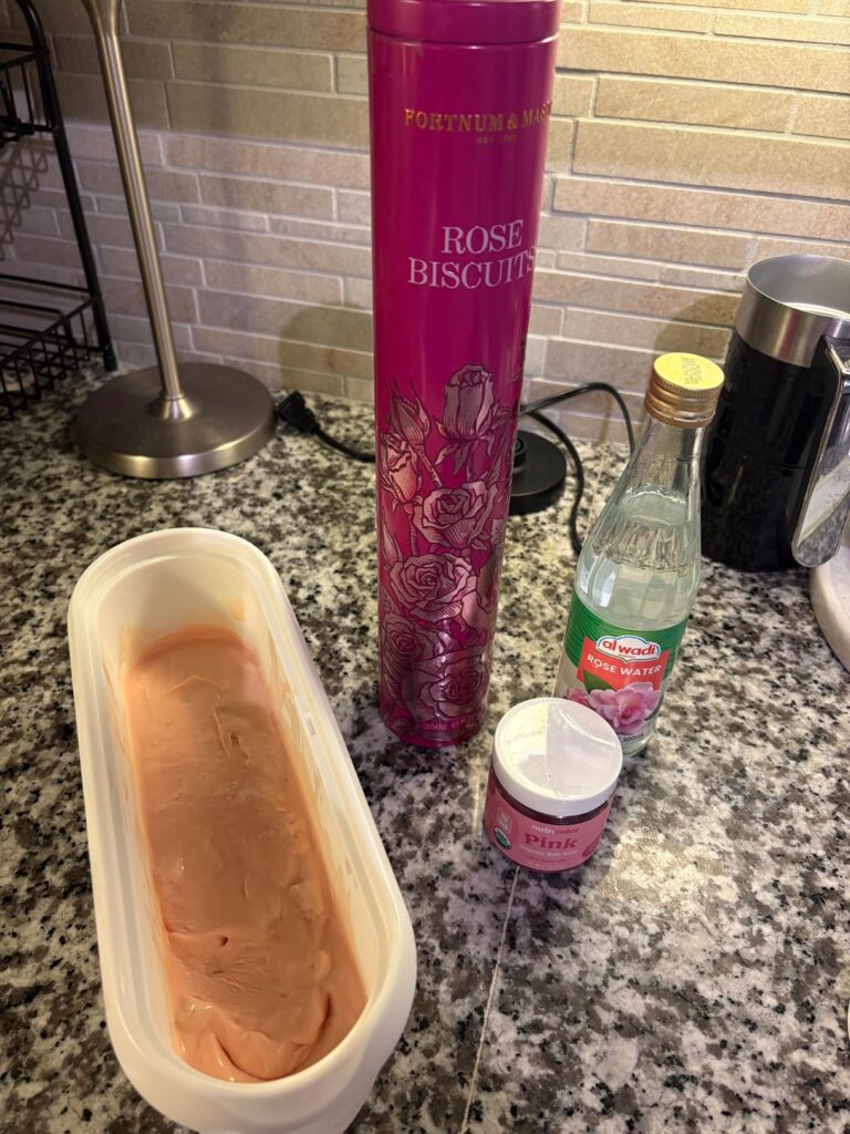 Rose & Rose Biscuit Ice Cream