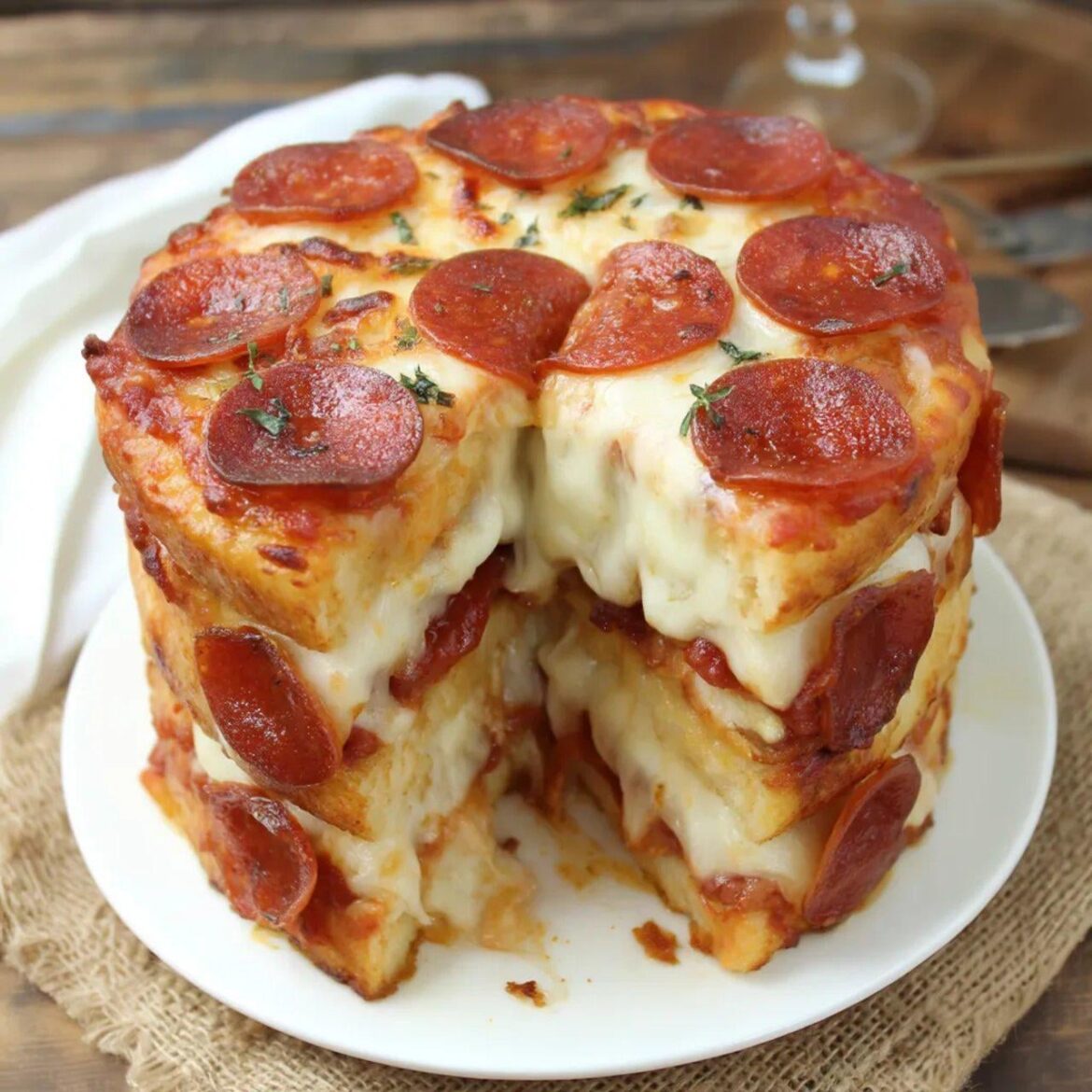 Everytime someone accomplishes something they say 'pizza cake'. why do they do that?