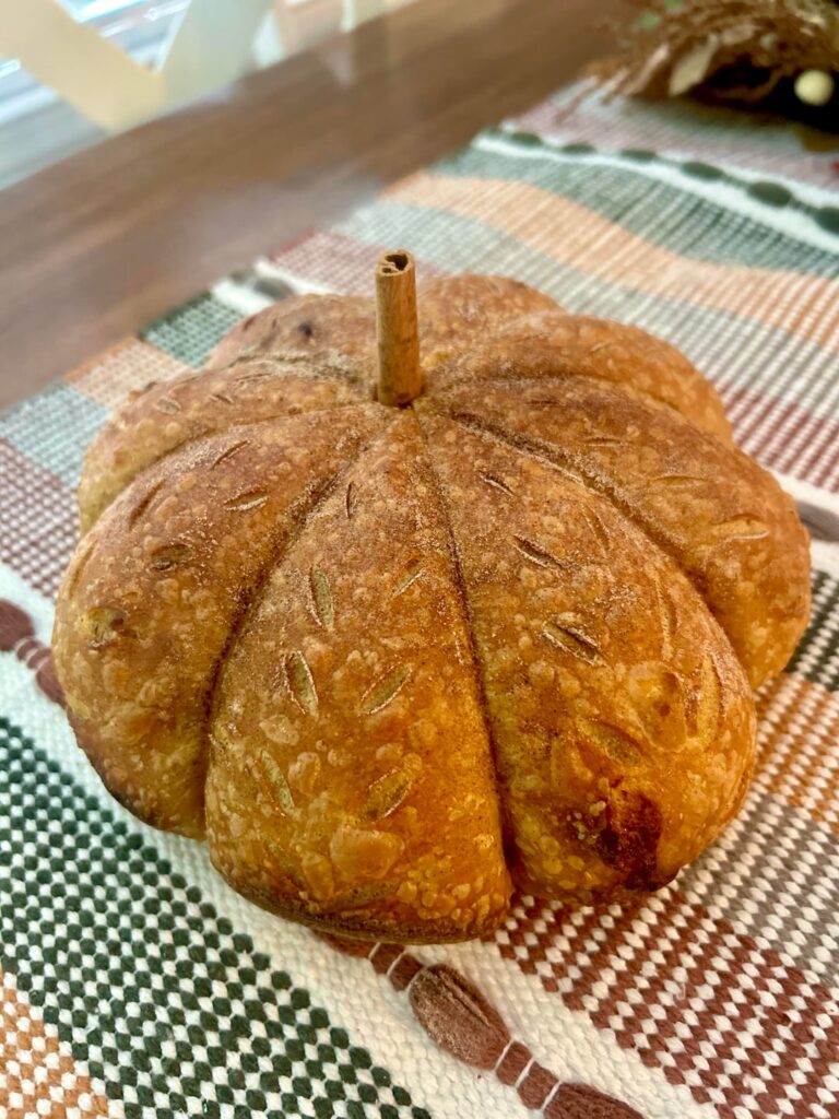 I tried the pumpkin loaf!
