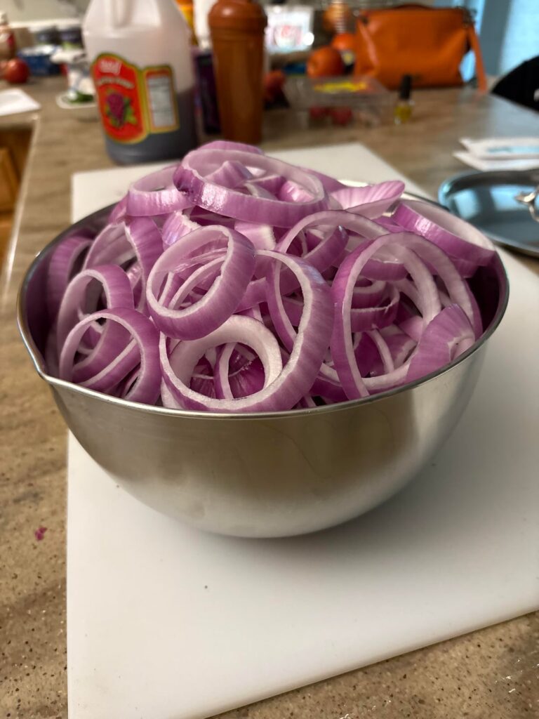 Ball Blue Book “Vinegared Red Onions”