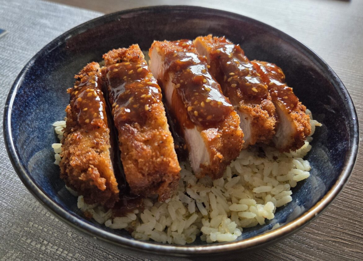 First attempt at making tonkatsu