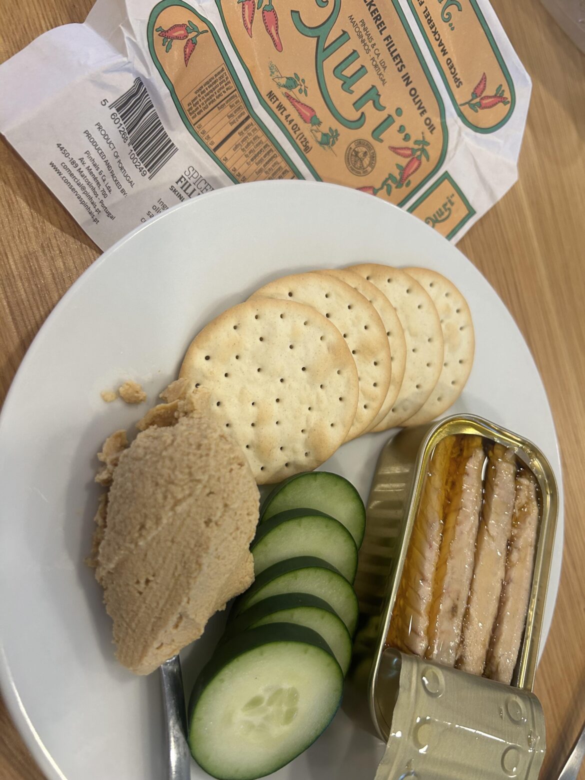 Nuri spiced mackerel