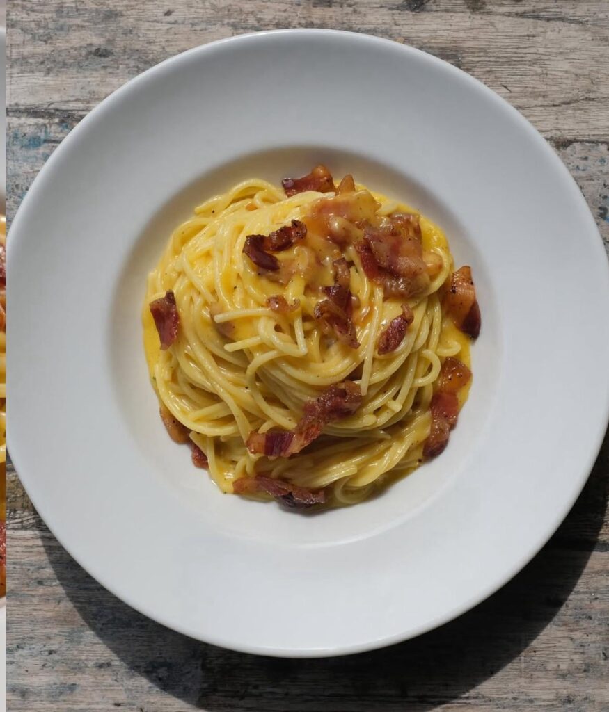 Carbonara, completely delicious