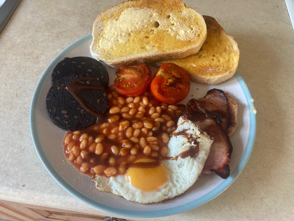 Home made Bank Holiday Brekkie