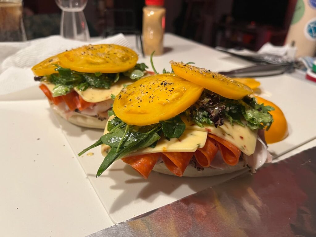 Didn’t feel like cooking tonight, but had to stop at the store on the way home anyway