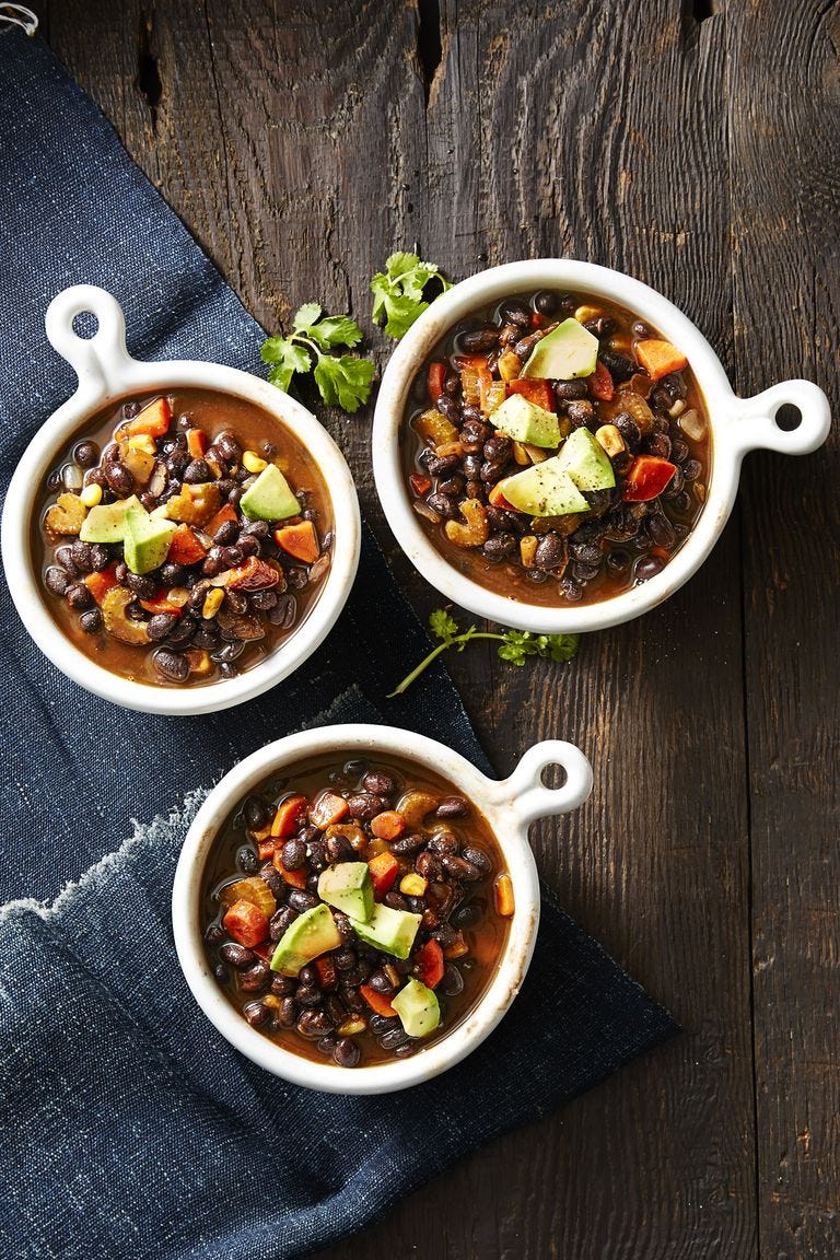 vegan christmas dinner smoky vegan black bean soup