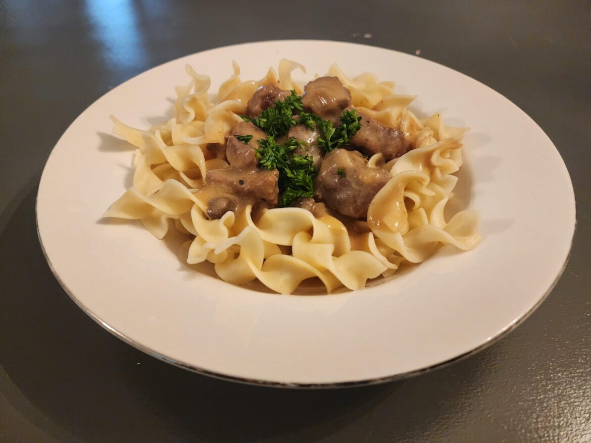 Beef Stroganoff