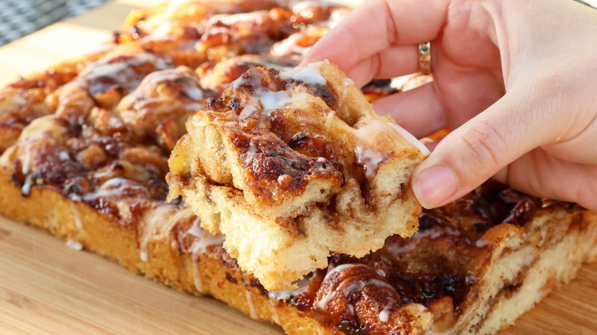 Apple Fritter Focaccia Recipe (Proved & Baked in 3 Hours!)