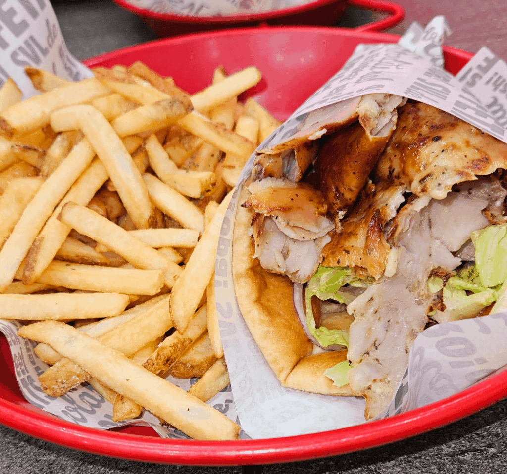 Chicken Gyro from SVL Souvlaki Bar in Astoria